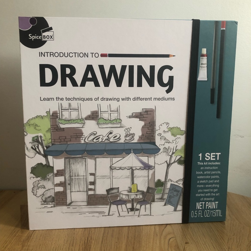 Adult spice box introduction to drawing kit